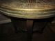 One Of Kind Brass Embossed Table Post-1950 photo 2