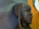 Antique Carved African Head Statue Carved Figures photo 2