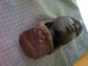 Antique Carved African Head Statue Carved Figures photo 3