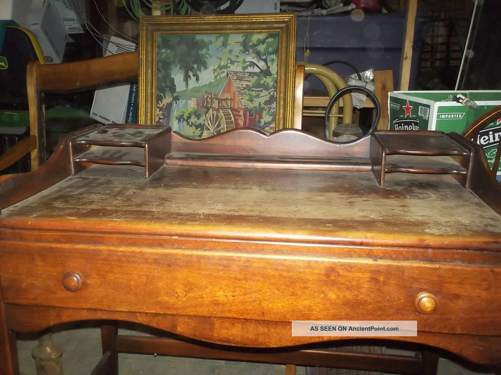 Writing Desk,  Hand Made,  Cherry Finish Unknown photo