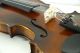 Fantastic German Violin Signed Markus Ebstein C.  1999 4/4 Old Antique Violino String photo 3