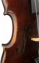 Antique German Violin - Guarnerius Model - Deep,  Dark And Powerful Tone String photo 9