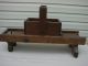 Antique 1800 ' S Wooden Cabbage Kraut Cutter Slicer Primitive Kitchen Decor 21.  5 