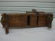 Antique 1800 ' S Wooden Cabbage Kraut Cutter Slicer Primitive Kitchen Decor 21.  5 