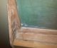 Vintage/antique Green Chalkboard W/ Wood Frame Primitives photo 1