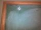 Vintage/antique Green Chalkboard W/ Wood Frame Primitives photo 4