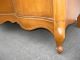 Vintage French Provincial Buffet Cherry Wood Dovetail Side Board Credenza Post-1950 photo 10