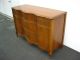 Vintage French Provincial Buffet Cherry Wood Dovetail Side Board Credenza Post-1950 photo 2