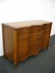 Vintage French Provincial Buffet Cherry Wood Dovetail Side Board Credenza Post-1950 photo 3