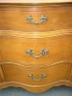 Vintage French Provincial Buffet Cherry Wood Dovetail Side Board Credenza Post-1950 photo 6