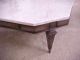 Antique Vintage 1950 ' S Weiman French Country Italian Marble Coffee Table Post-1950 photo 1