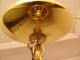 Vtg.  Retro Large Solid Brass Lantern Beveled Glass Quality Chandelier Fixture Chandeliers, Fixtures, Sconces photo 10
