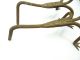 Antique Wrought Iron Metal Claw Foot Serpent Snake Reptile Fireplace Andirons Nr Fireplaces & Mantels photo 3