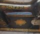 Serviced Antique 1924 Singer 66 - 4 Red Eye Treadle Sewing Machine Works See Video Sewing Machines photo 4