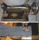 Serviced Antique 1924 Singer 66 - 4 Red Eye Treadle Sewing Machine Works See Video Sewing Machines photo 5