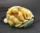 100% Natural Hand - Carved Old Hetian Jade Pendant Jadeite Necklace Peanut 575 Necklaces & Pendants photo 8