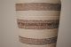 Mid Century Modern 1960s Art Texture Pottery Ceramic Lamp Burlap Shade Mid-Century Modernism photo 8