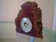 Australian Red Mallee Burl Wood Mantle Barometer Other photo 2