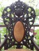Exquisite - Antique Balloon Back Carved Throne Chair Circa.  1800;s 1800-1899 photo 1