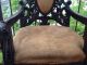 Exquisite - Antique Balloon Back Carved Throne Chair Circa.  1800;s 1800-1899 photo 2