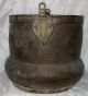 Antique Middle Eastern Islamic Brass Bowl Pot Engraved Middle East photo 1