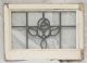 Antique Leaded Glass Window Fantastic Macintosh Rose 1900-1940 photo 2