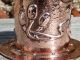 An Exceptional J & F Pool Of Hayle Arts & Crafts Copper Biscuit Barrel. Arts & Crafts Movement photo 2