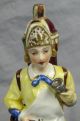 Antique German Continental Porcelain Figure Of Fireman Figurines photo 6