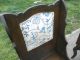 Pair Of Antique Solid Wood Chairs 1900-1950 photo 3