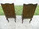 Pair Of Antique Solid Wood Chairs 1900-1950 photo 4