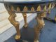 49829 Pair Figural Marble Top Lamp Table Stand S Post-1950 photo 5
