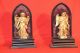 Rare Antique Gothic 17th Century Carved Gilt Angels Statues Sculptures Science & Medicine (Pre-1930) photo 9