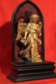 Rare Antique Gothic 17th Century Carved Gilt Angels Statues Sculptures Science & Medicine (Pre-1930) photo 1