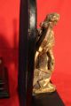 Rare Antique Gothic 17th Century Carved Gilt Angels Statues Sculptures Science & Medicine (Pre-1930) photo 5
