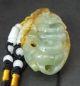 100% Natural 3d Hand - Carved Hetian Jade Pendant Jadeite Necklace Gourd&ruyi 44 Necklaces & Pendants photo 9