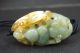 100% Natural 3d Hand - Carved Hetian Jade Pendant Jadeite Necklace Gourd&ruyi 44 Necklaces & Pendants photo 7
