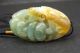 100% Natural 3d Hand - Carved Hetian Jade Pendant Jadeite Necklace Gourd&ruyi 44 Necklaces & Pendants photo 8