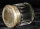 Antique International Sterling Silver Lidded Jar Artnouveau Roses La Pierre Mfg. Boxes photo 7