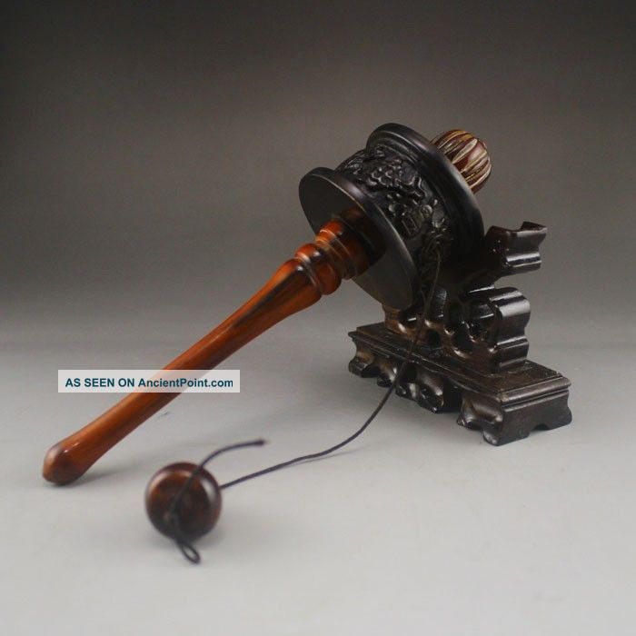 Hand - Carved Chinese Horn Religious Tool Nr Other photo