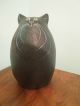 Painted American Folk Art Shelf Sitter Tuck Ornie Cat Rabbit Frog - Signed Primitives photo 9