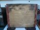 Vintage Wood Noodle Board / Cutting Board - - Barn Red - - Baker Ends Primitives photo 7
