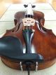 Old Italian Violin Labelled And Stamped: Giuseppe Ornati 1921 String photo 11