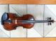 Old Italian Violin Labelled And Stamped: Giuseppe Ornati 1921 String photo 1