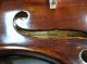 Old Italian Violin Labelled And Stamped: Giuseppe Ornati 1921 String photo 8