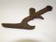 Antique Old Pat 1870s Metal Cast Iron Mystery Door Chest Handle Latch Hardware Door Knobs & Handles photo 6