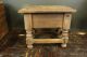 A Fantasic Little Primitive Carved Wooden Accent Side Table Antique Wood Table Primitives photo 9