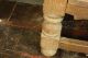 A Fantasic Little Primitive Carved Wooden Accent Side Table Antique Wood Table Primitives photo 7