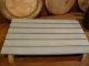 Old Blue Farmhouse Table Raiser Bench Primitives photo 4