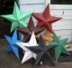 Rustic Amish Farmer Quality Primitive 22 Inch Barn Star Usa Made Black Primitives photo 8