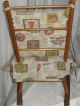 Antique/vintage Boy/girl Childs Solid Wood Rocking Chair Estate Find See P2 Post-1950 photo 2